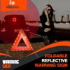 iMonse Warning Safety Triangle Kit, Emergency Roadside Warning Reflective Triangle