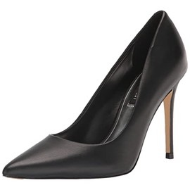 Nine West Women's Fresh Pump, Black Leather, 7.5