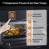 Digital Meat Thermometer for Oven, Food Thermometer with Large LCD,