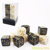 12pcs 16mm Positive and Negative D6 Dice Counters Set in