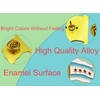 HSQCEZ 4 Pack Chicago Flag Lapel Pin - Chicago Flags