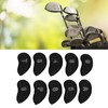 10 PCS Golf Club Head Covers Golf Iron Pole Net