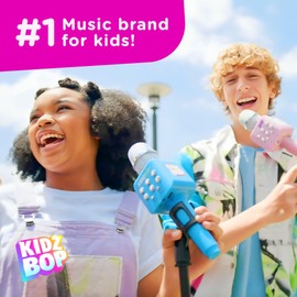 Move2Play, Kidz Bop Karaoke Microphone | The Hit Music Brand for Kids | Toy for Girls & Boys Ages 2, 3, 4, 5, 6, 7, 8+ Years Old | Gift & Birthday Present