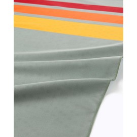 Fit-Flip XXL Beach Towel, Microfibre Bath Towel, Beach Towels, Lightweight and Quick-Drying, 100% Recycled Microfibre Towel, Beach Towel for Bathing (Retro Stripes 200 x 90 cm)