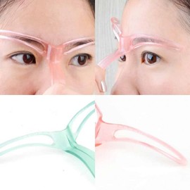 Women's Eyebrow Drawing Stencil Kit Eyebrow Drawing Tool 5ea