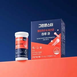 GREENMONSTER 혈당관리 유산균 하루 큐 723199 6박스(6개월분)