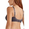 Amoena Women's Nancy Wire-Free Pocketed Mastectomy Bra ,Dark Grey, 46C
