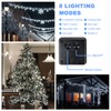 Paqisun 4 Pack Solar String Lights Outdoor, Total 160FT 400LED