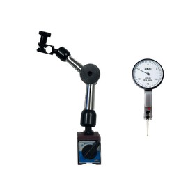 HHIP 4400-0016 Dial Test Indicator and Mini Universal Magnetic Base Kit, 0-0.03" Range, 0.0005" Graduation