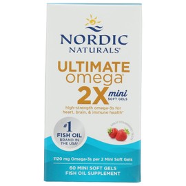 NORDIC NATURALS Ultimate Omega Minis, 60 CT