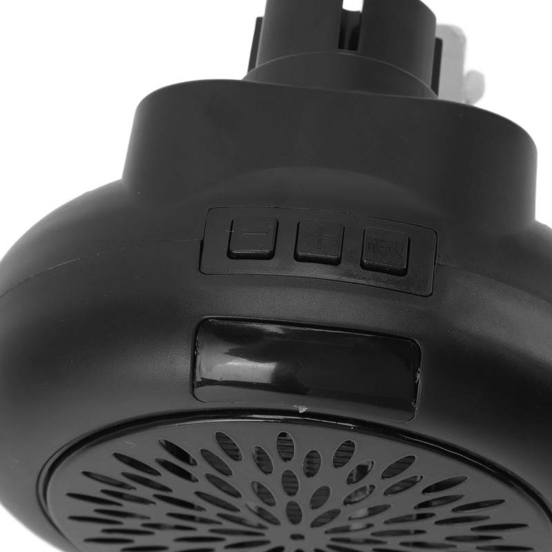 Black Electric Heater Mini Rapid Heating Simple Operation Table Electric