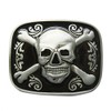 Urban Backwoods Crossed Bones & Skull Belt Buckle for Interchangeable