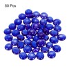 MECCANIXITY Decorative Flat Glass Marbles 12-14mm Rock Vase Filler Beads