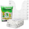 Tinkle Mat Disposable Toilet Commode Mat – Super Absorbent, Deodorizing