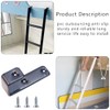 Abvsdu 2PCS Bunk Bed Ladder Hook, 1" Kids Replacement Hardware