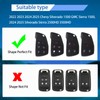 Key Fob Case Cover 5-Button Compatible with GMC Remote Fob