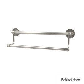 Allied Brass TA-72/36 Tango Collection 36 Inch Double Towel Bar, Polished Nickel