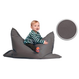 sunnypillow XXL bean bag, large beanbag, outdoor & indoor, 180 x 145 cm with 400L polystyrene filling, chair for children & adults, seat cushion, sofa, bean bag, various colours and sizes to choose from, 100 x 70cm