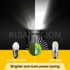 Ruiandsion E10 LED Bulb 6V Non Polarity 200LM 6000K White