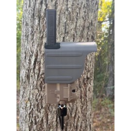Unbranded MOULTRIE EDGE PRO CELLULAR TRAIL CAMERA PROTECTIVE WEATHER COVER - DARK GRAY