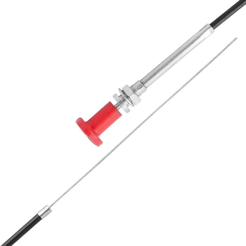 Caltric Fuel Stop & Shutoff Cable For Massey Ferguson MF240