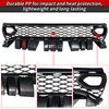 WildWell Front Bumper Grille For 2015-2024 Dodge Charger SRT Scat