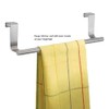 Dependable Industries Over The Cabinet Towel Bar Stainless Steel Mounts