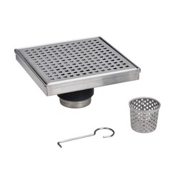 Designline 6 in. x 6 in. Square Drain Square Grate