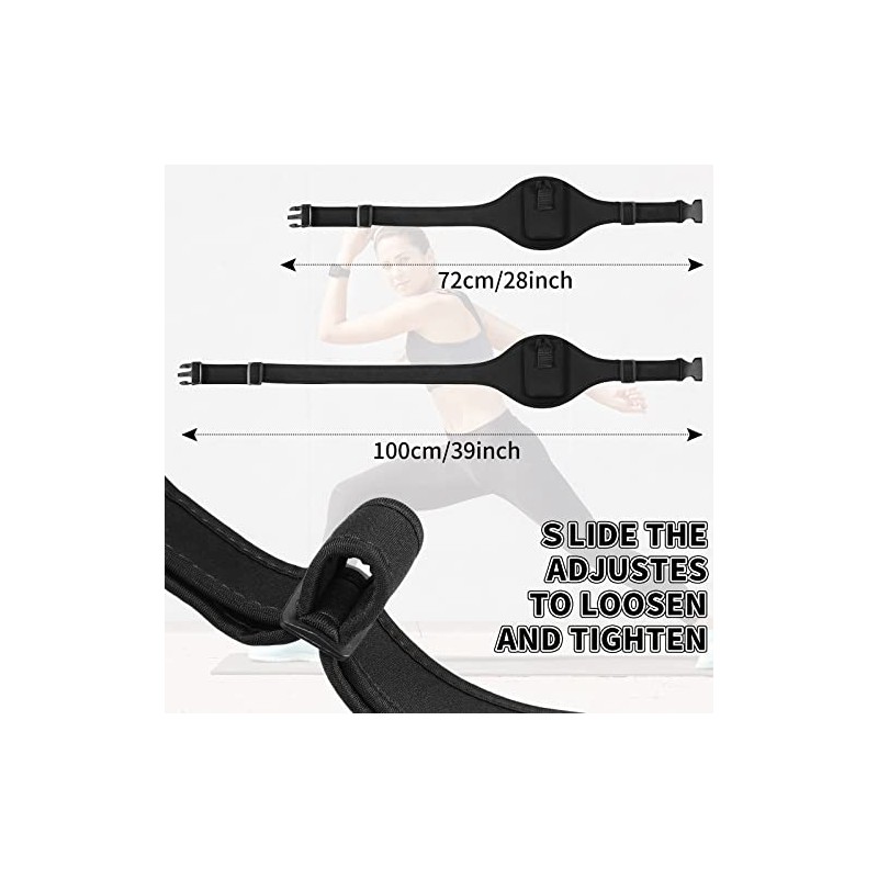 Jexine 20 Pack Mic Belt Wireless for Theatre Neoprene Microphone