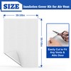 Wintcomfort Insulation Cover for Attic Stairs, Ceiling Vent & Attic
