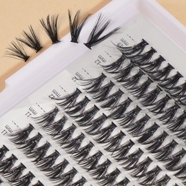 MAGEFY 220 Pcs Cluster Lashes 30D+40D Eyelash Clusters 9-13mm Mixed 0.07C Curl Individual Lashes Volume Long DIY Lash Extension Mixed Length