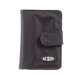 Big Skinny Little Book of Cards Slim Wallet, Holds Up to 5 Cards, Black