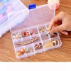 Plastic Clear Parts Storage Box POWERTOOL 1Pcs PP Organizer Box