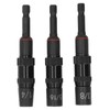 ViaGasaFamido Impact Socket Adapter Set 1/4" Magnetic Impact Socket Bit