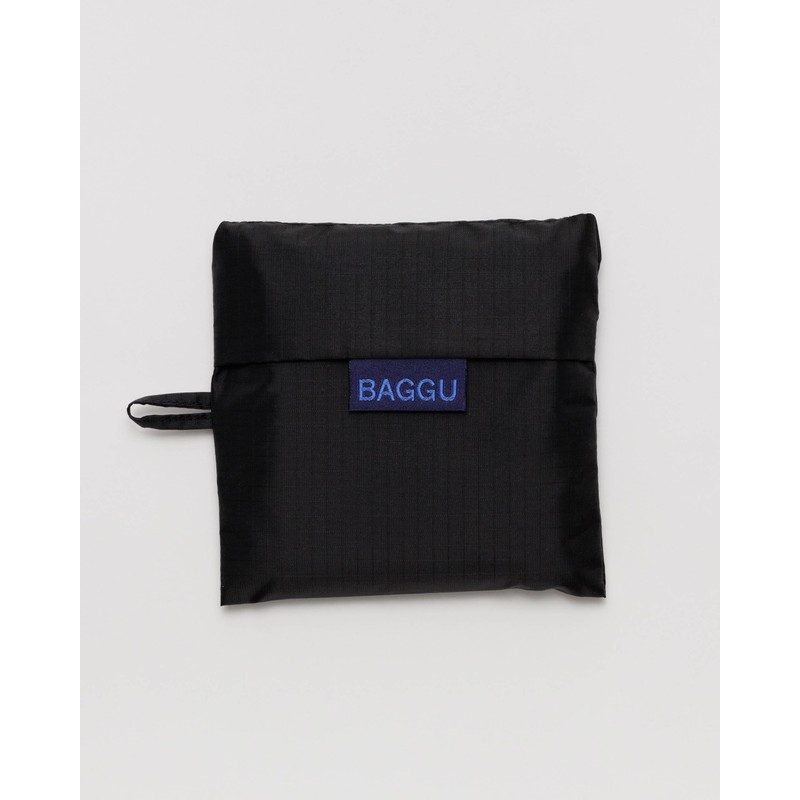 BAGGU Standard Eco Bag, Pattern, 100% Recycled, Black