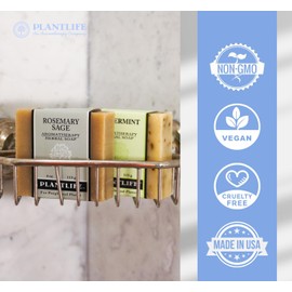 Plantlife Plantlife Lemongrass Bar Soap Pack of 2 - Moisturizing and Soothing Soap for Your Skin - Hand Crafted Using Plant-Based Ingredients - Made in California 4oz Bar