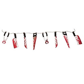 Bristol Novelty HI350 Bloody Weapon Garland, Multi-Colour, One Size