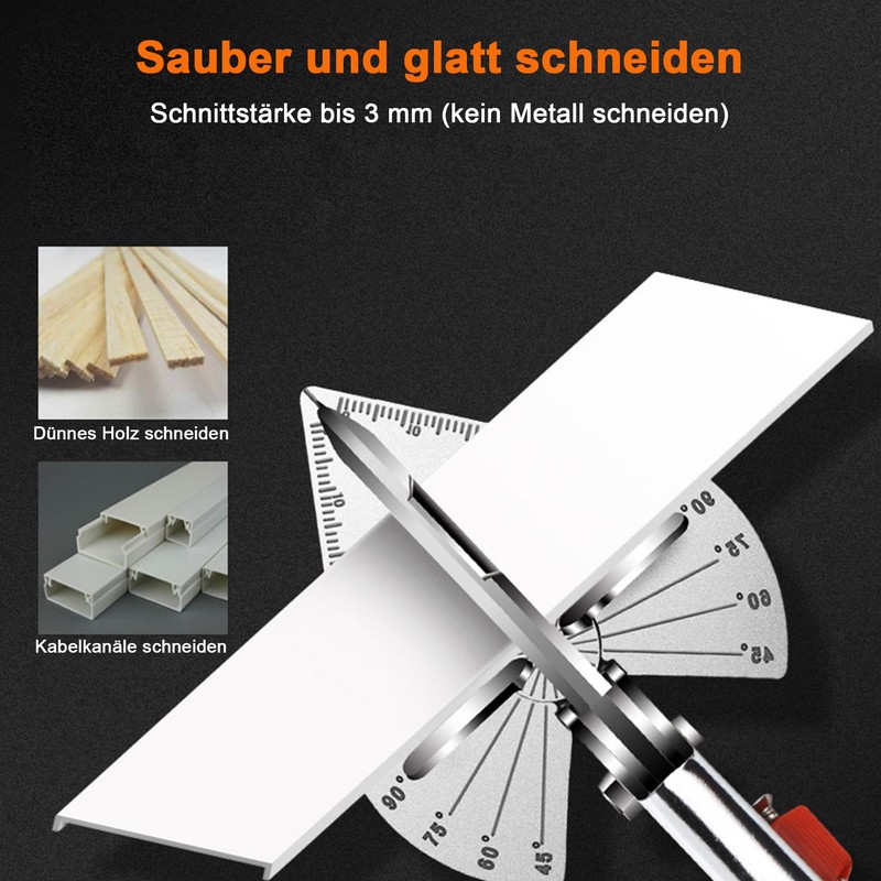 Multi-angle mitre scissors, multifunctional: angle scissors, cable duct scissors for