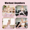 Figure 8 Resistance Bands,2 Packs Silicone Stretch Bands for Women