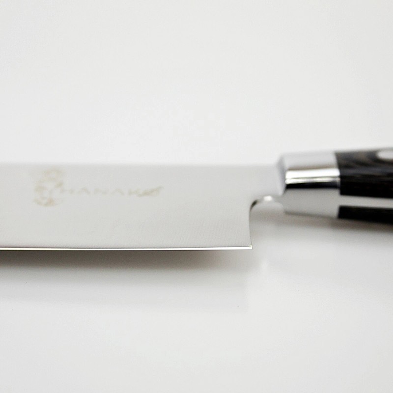 HANAKO 9.5 in Chef Knife German Steel Pakkawood Handle +