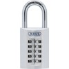 ABUS 183AL/45 Heavy Duty Combination Lock, Silver