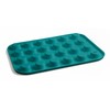 Jamie Oliver JB1465 Muffin Tray, Steel, Atlantic Green