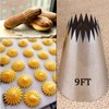 Silver Churro Piping Tip, Piping Tips for Eclair, Open Star