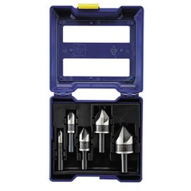 IRWIN Metal Countersink Drill Bit Set, 5 Piece, 1877793