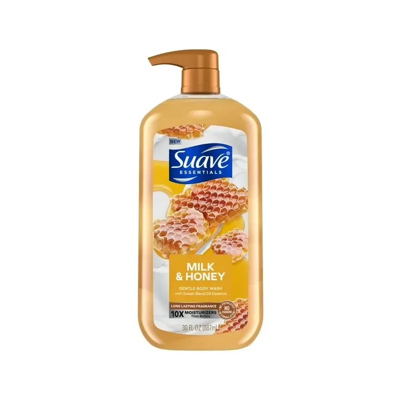 Jabón Corporal Suave Essentials Compuesto Con Leche Y Miel