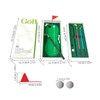 Golf Desktop Game | Creative Desk Putting Green Game Set