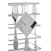 Premier Housewares Cutlery Design Cutlery Caddy - Chrome