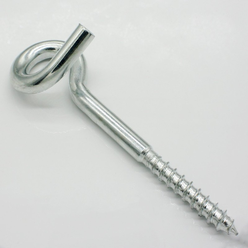 2x Screw Hooks 14 x 1 x 4.3 cm Ceiling