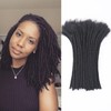 6 Inch Dreadlock Extension Human Hair 100 Strands 0.4cm Thickness