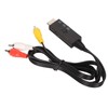 RCA to HD Multimedia Interface Converter Support 720P to 1080P